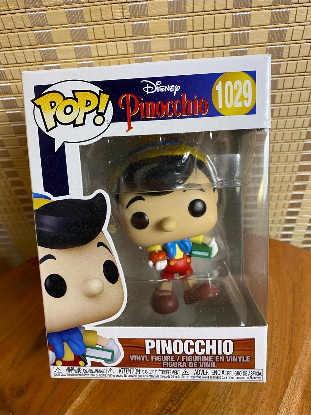 Funko Pop! #1029 Pinocchio School Bound New In Box